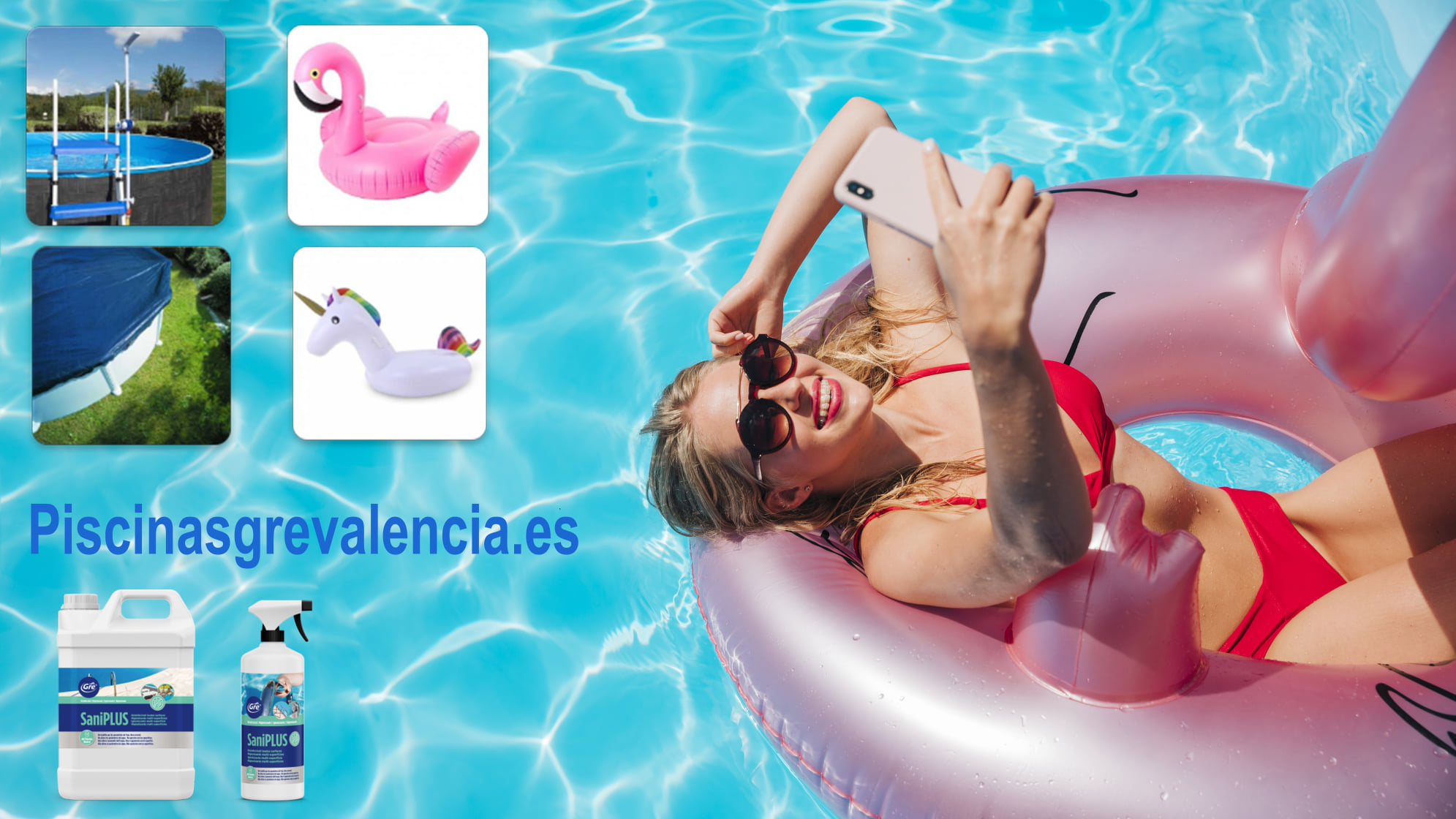 Mantenimiento y accesorios de piscinas en Valencia