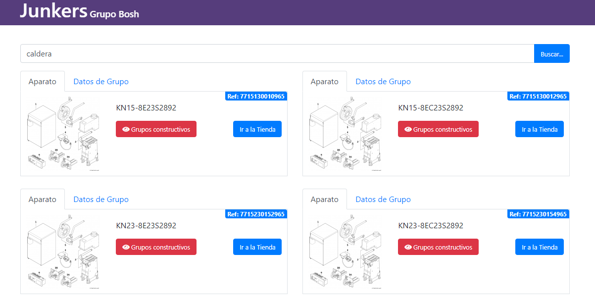 CALDERA JUNKERS SERVICIO OFICIAL